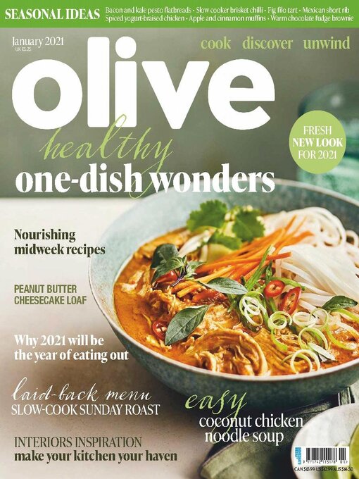Title details for Olive Magazine by Immediate Media Company London Limited - Available